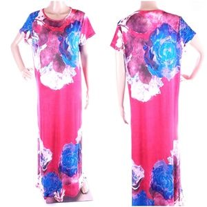 Aster by Firmiana Women Maxi Dress Floral Size XL - NWT